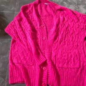 Lularoe Lucille L.  Hot pink